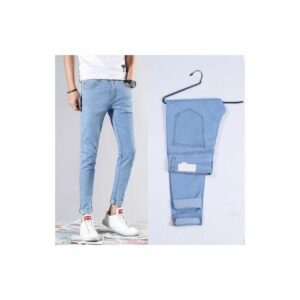 Stretch Denim Jean Trousers For Male