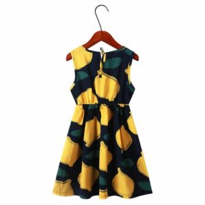 Children Girls' Summer Breathable Sleeveless Dresses